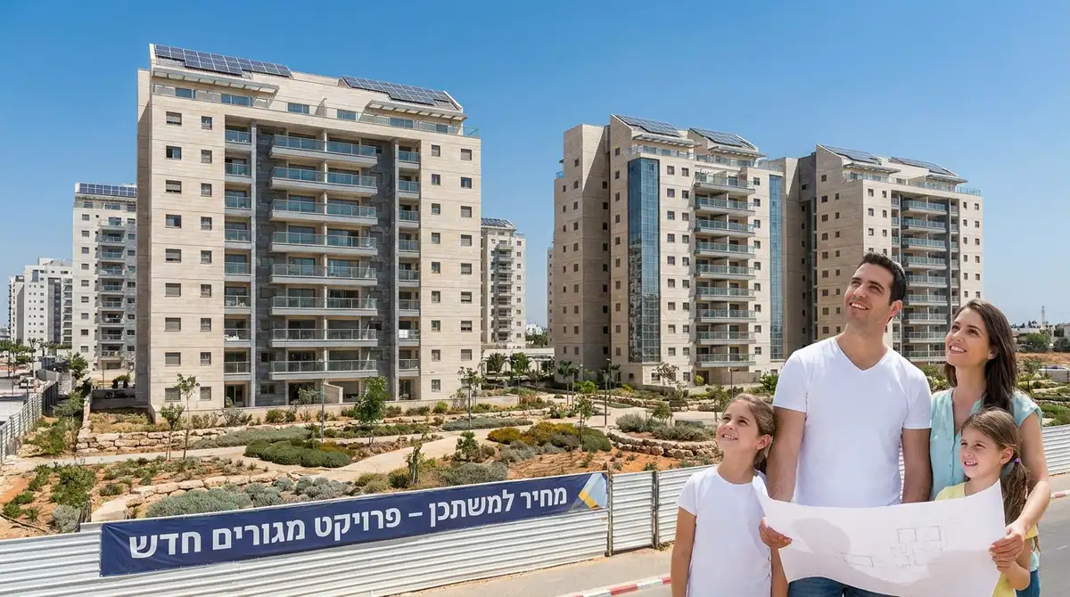 פרויקט דירות מחיר למשתכן חדש